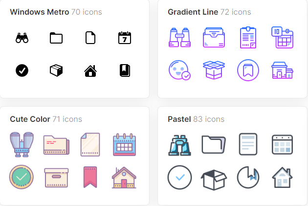 icons8 ikoner